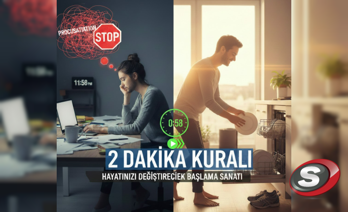 Erteleme Hastalığına Son: Hayatınızı Değiştirecek "2 Dakika Kuralı" Nedir?