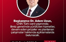 Başkan Dr. Adem Uzun CNN Türk’te Sivas’ın Vizyon Projelerini Anlatıyor