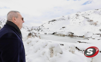 Sivas'ta Kış Bereketi: Pusat Özen Barajı ve Koç Regülatörü'nde Su Seviyesi Yükseliyor