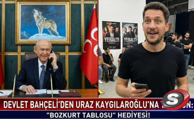 Devlet Bahçeli’den Uraz Kaygılaroğlu’na Sürpriz Telefon: "Bozkurt" Tablosu Hediyesi Yolda!