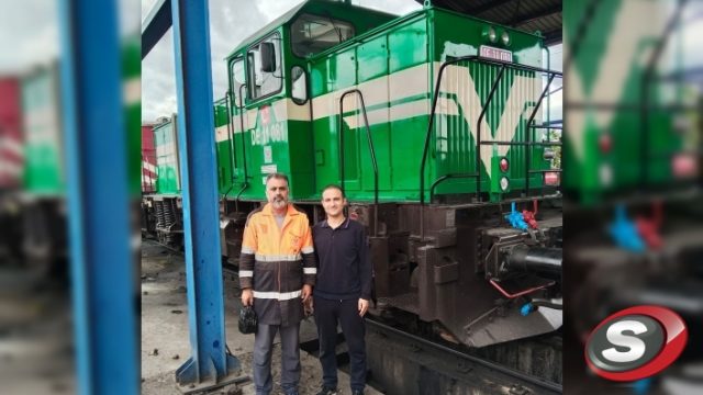 Öğretmeni Gururlandıran Karşılaşma: Sivas Loko Bakım Atölyesinde Yıllar Sonra Buluştular